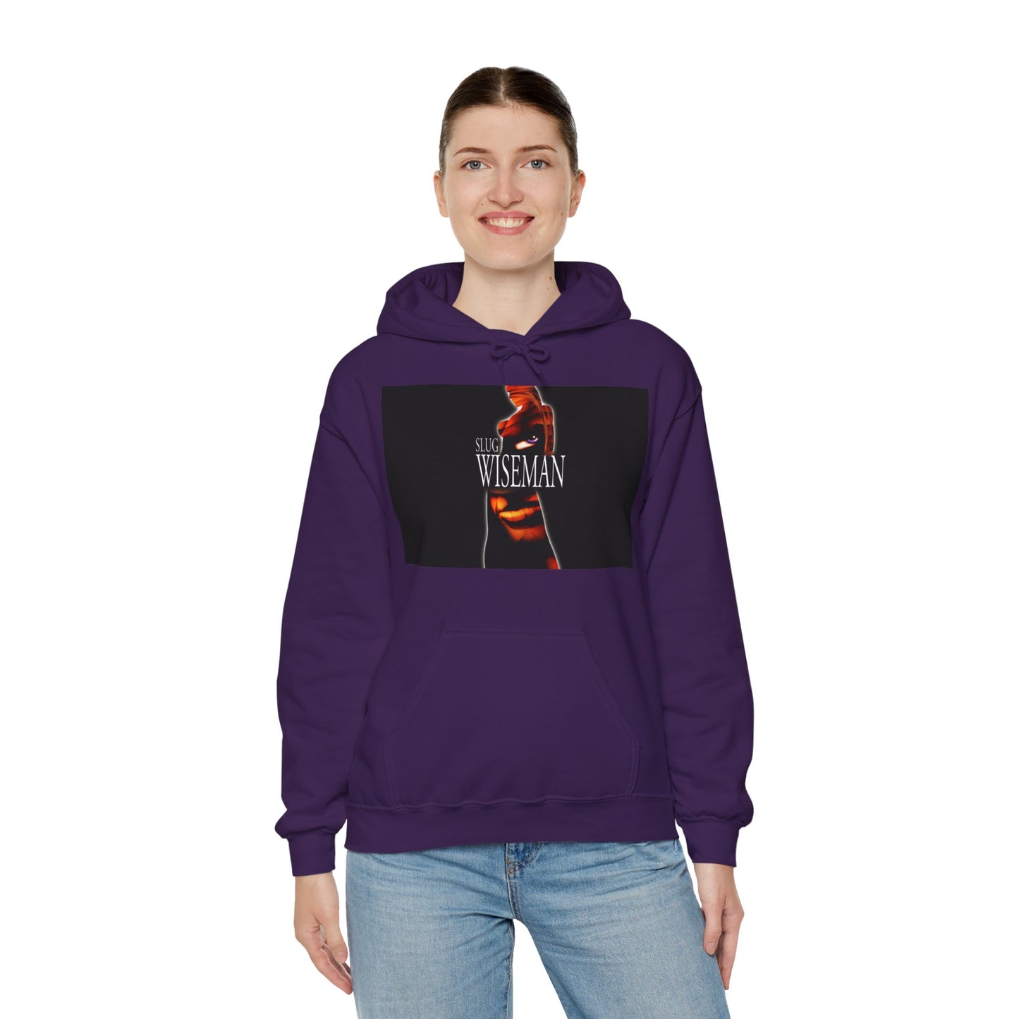 Slug Wiseman Unisex Hooded Sweatshirt
