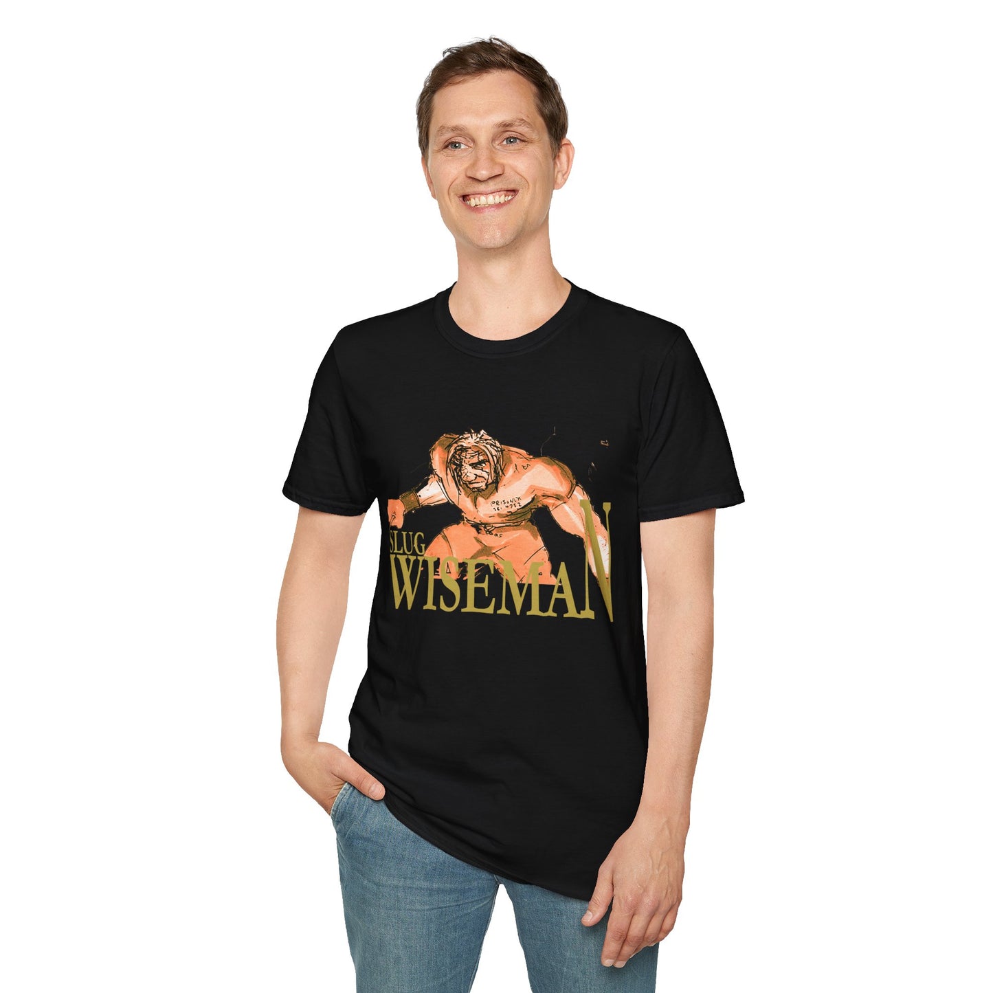 Slug Wiseman Unisex Softstyle T-Shirt