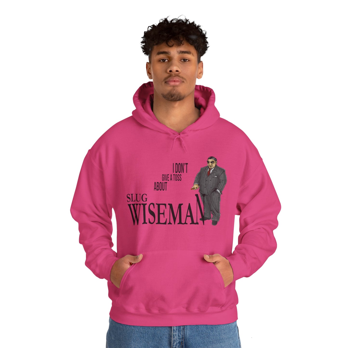 Slug Wiseman - Futsy Marlone's Signature Pose Unisex Hooded Sweatshirt