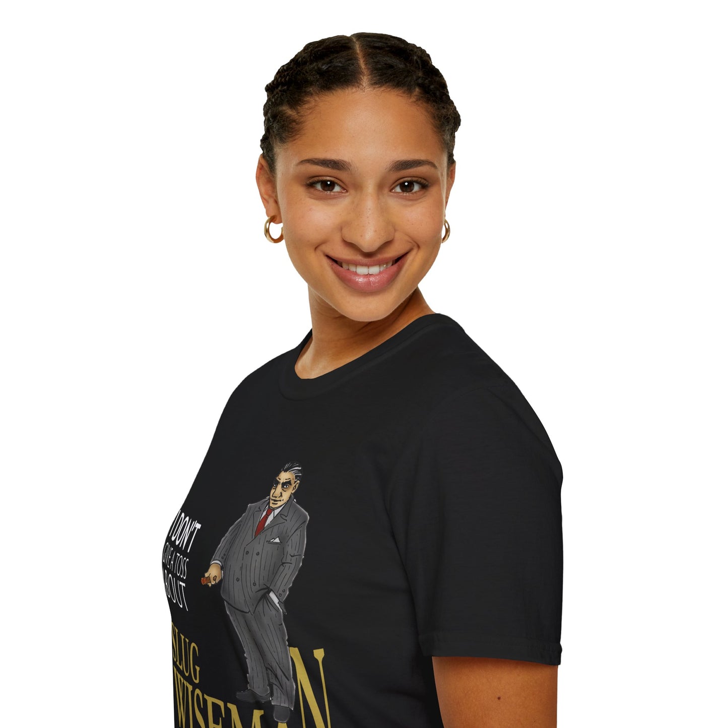 Slug Wiseman - Futsy Marlone's Signature Pose Unisex Softstyle T-Shirt