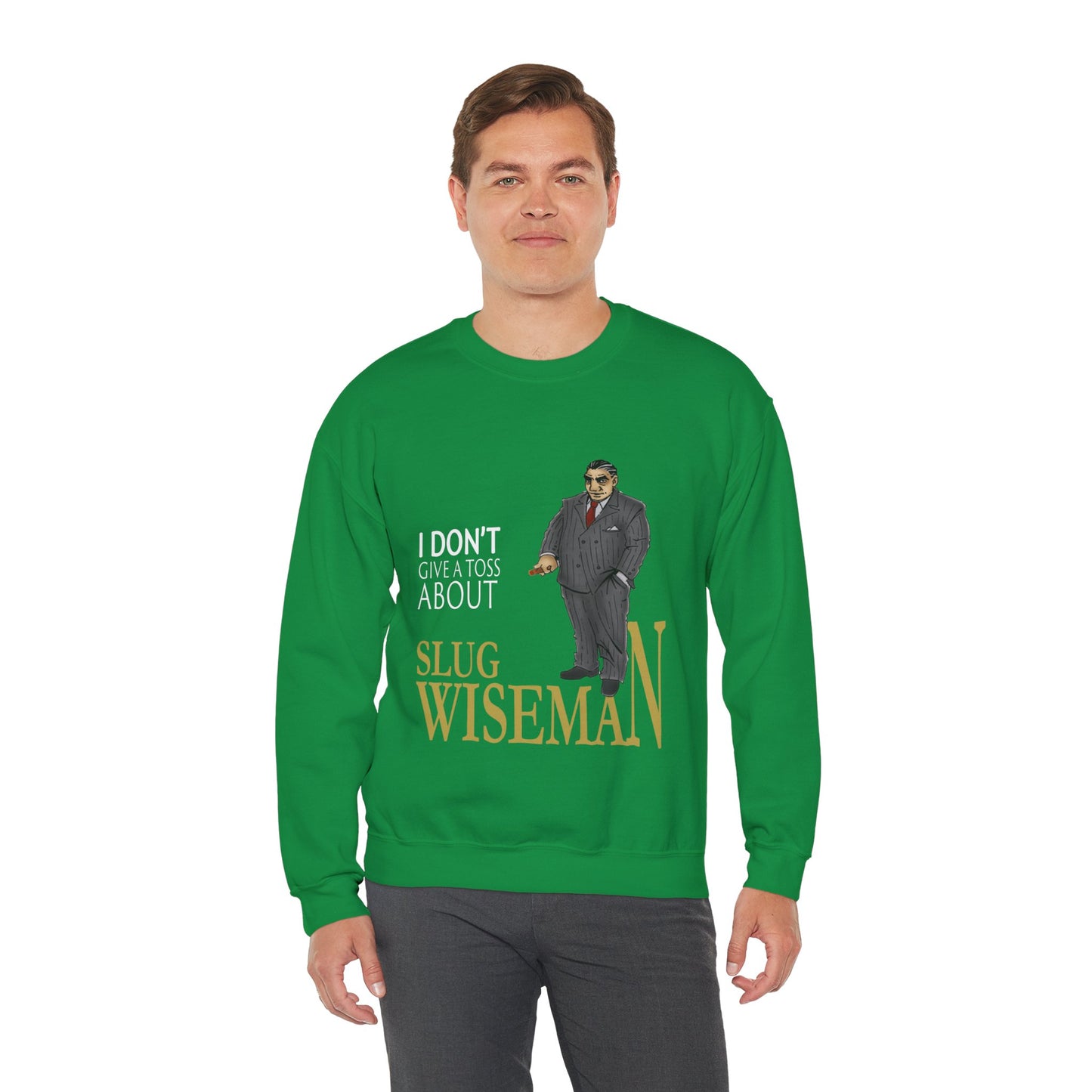 Slug Wiseman - Futsy Marlone's Signature Pose Unisex Crewneck Sweatshirt
