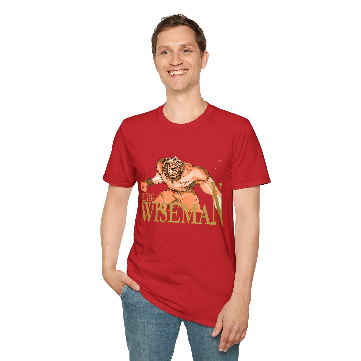 Slug Wiseman Unisex Softstyle T-Shirt
