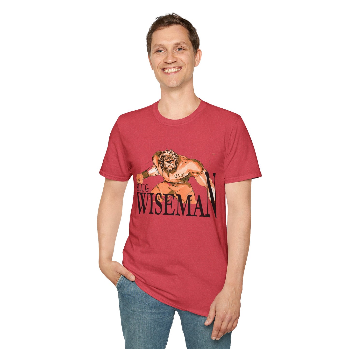 Slug Wiseman Unisex Softstyle T-Shirt