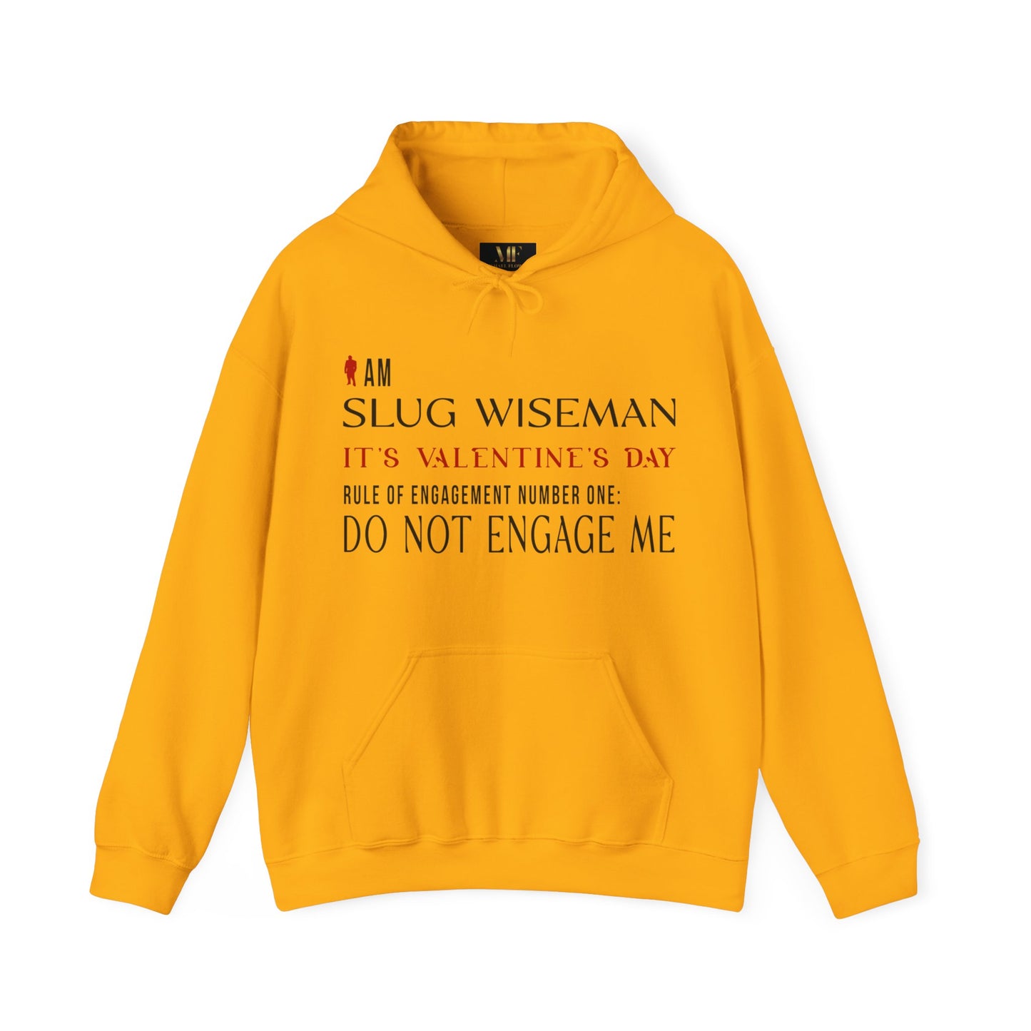 Slug Wiseman Unisex Hooded Sweatshirt