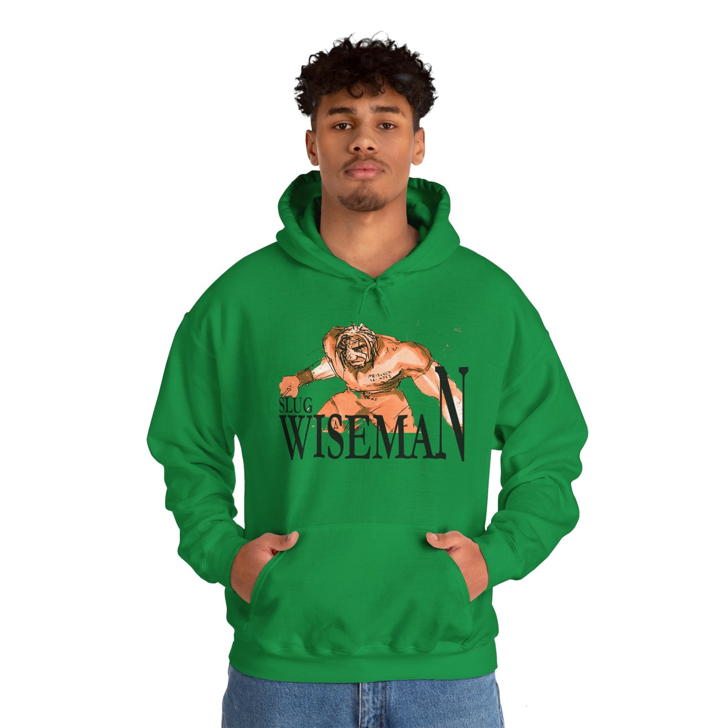Slug Wiseman Unisex Hooded Sweatshirt