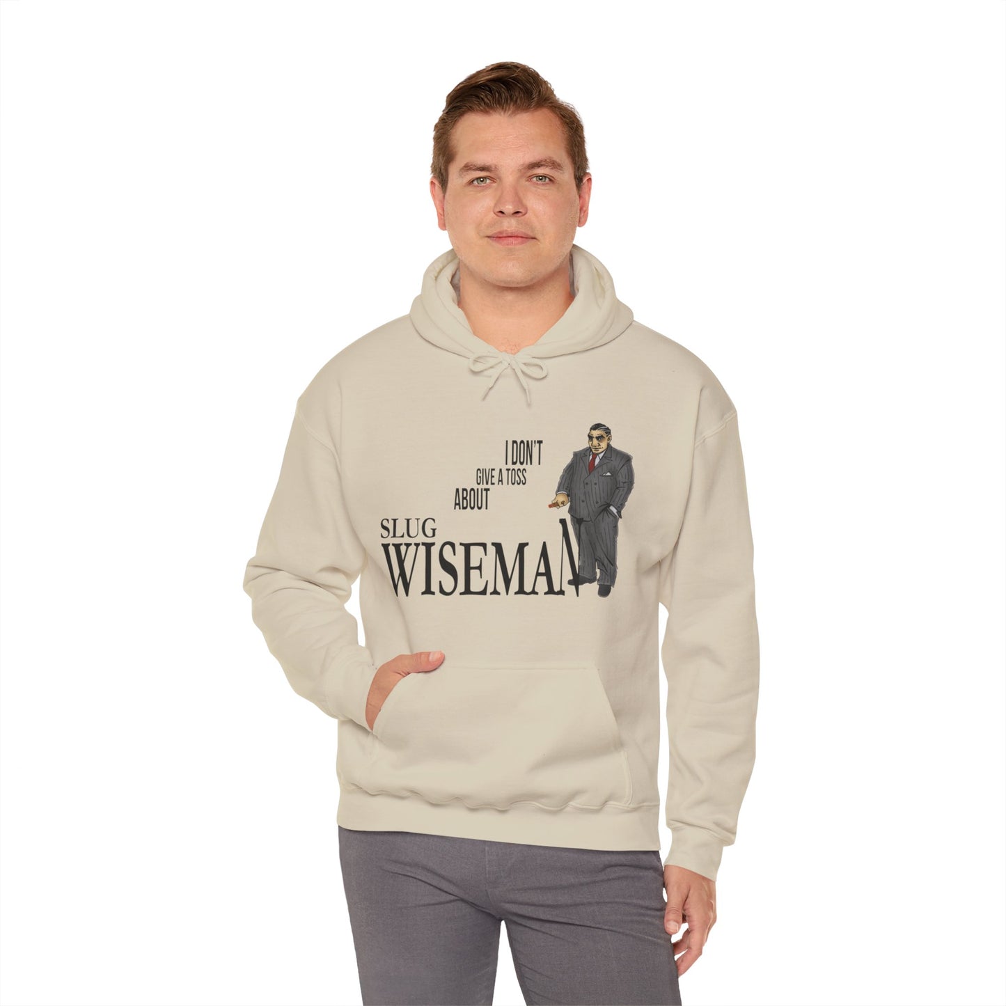 Slug Wiseman - Futsy Marlone's Signature Pose Unisex Hooded Sweatshirt