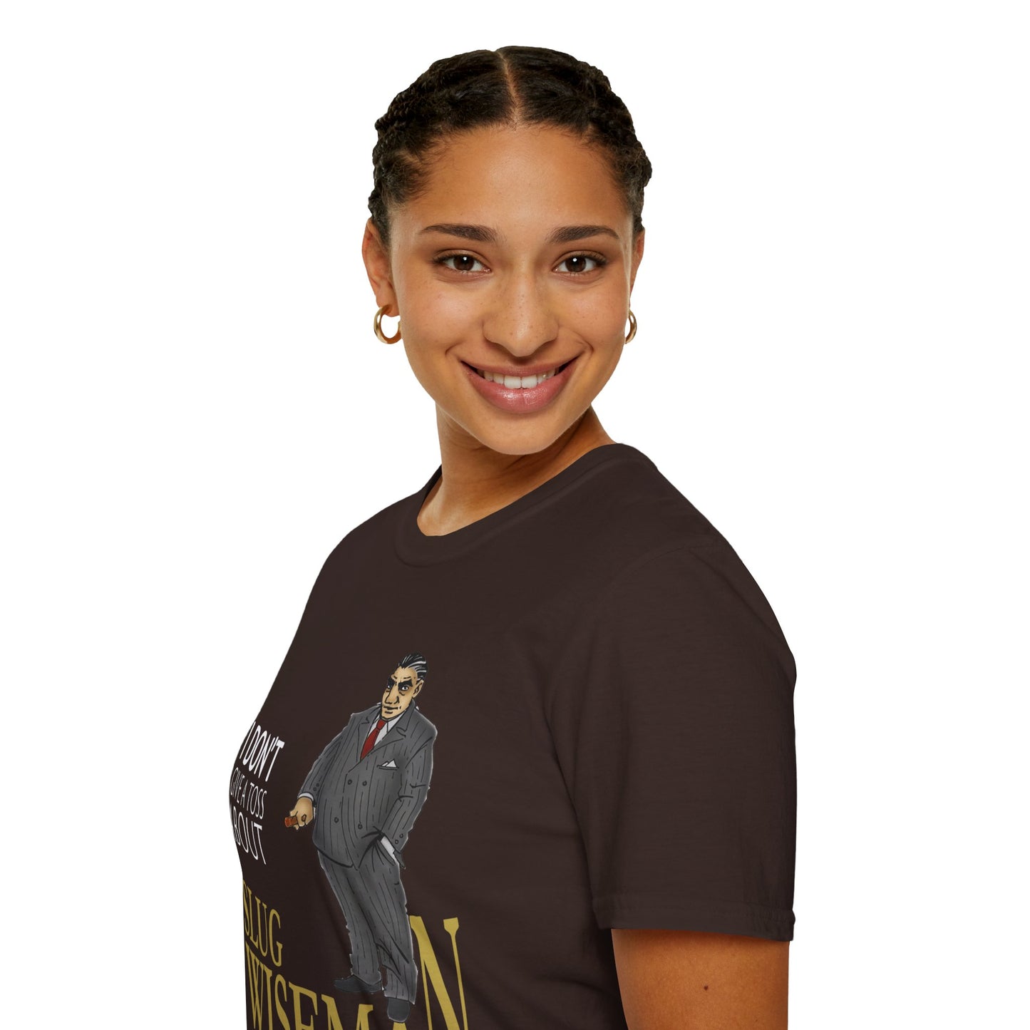 Slug Wiseman - Futsy Marlone's Signature Pose Unisex Softstyle T-Shirt