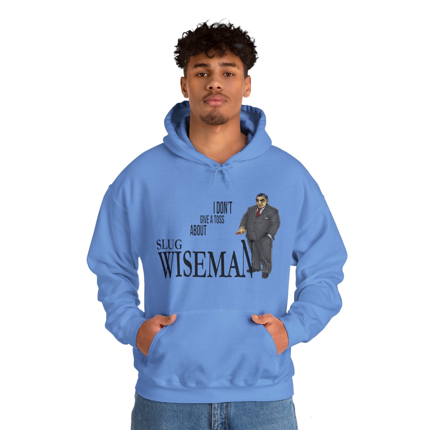 Slug Wiseman - Futsy Marlone's Signature Pose Unisex Hooded Sweatshirt