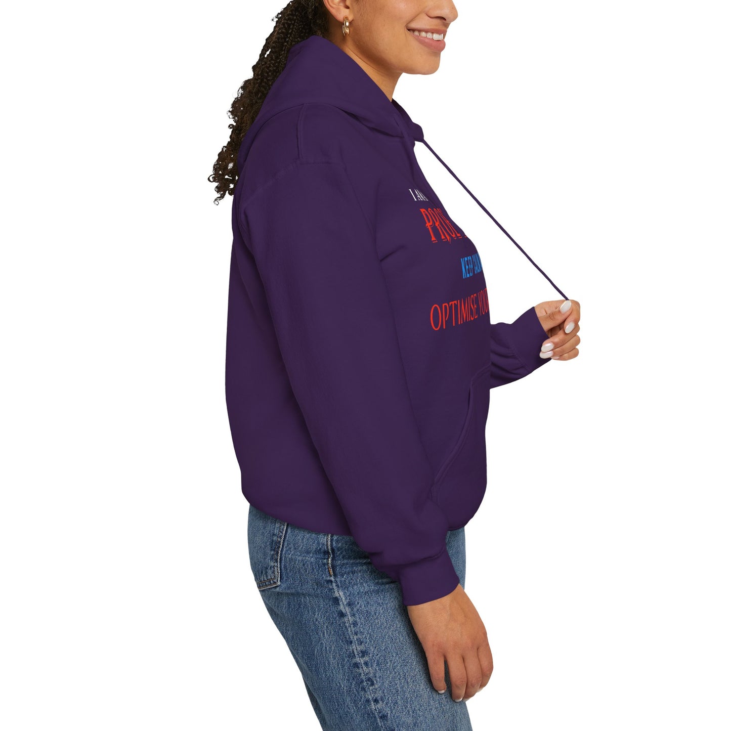 Dr. Flowers' Elevate Your Impact Inspirational Quote Unisex Hoodie