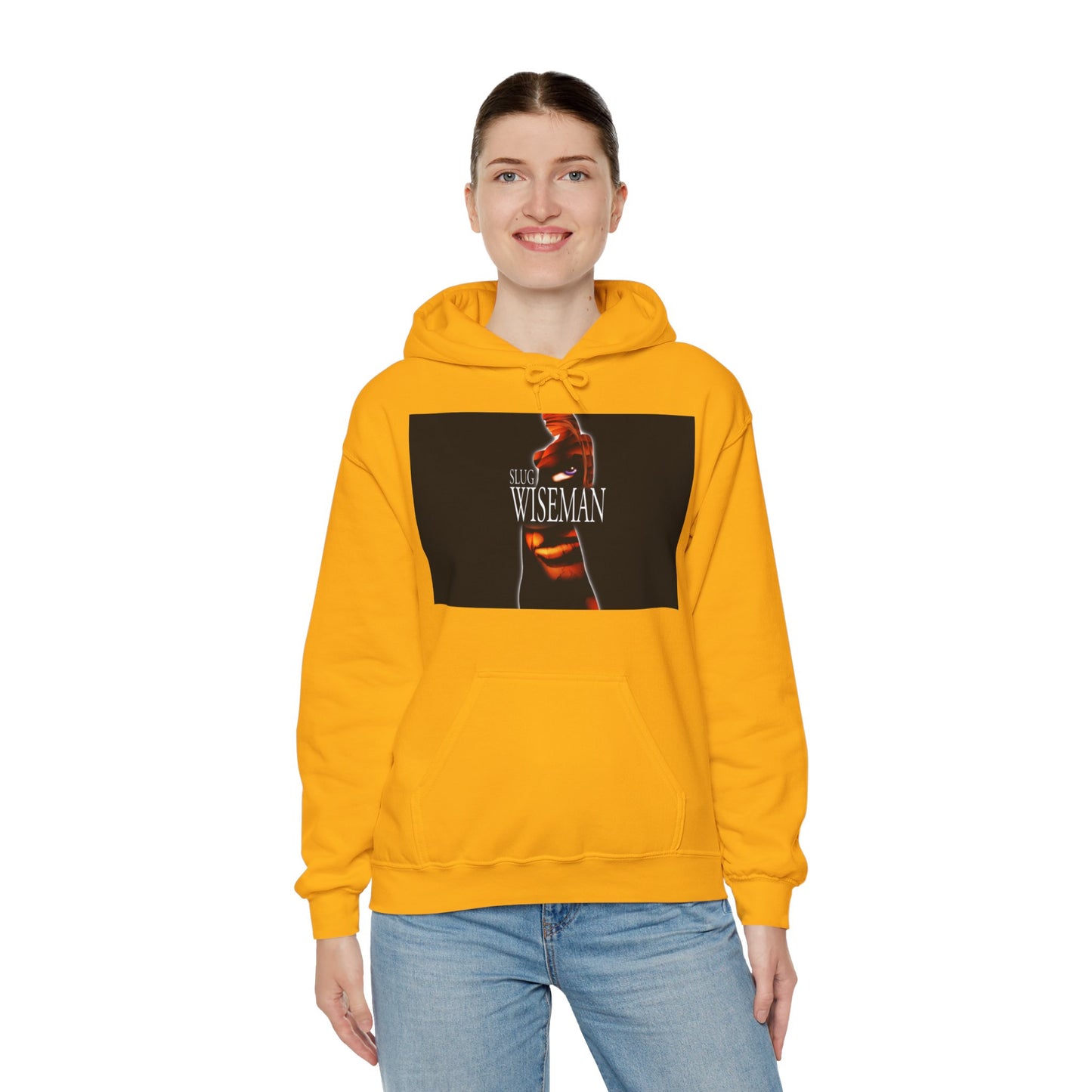 Slug Wiseman Unisex Hooded Sweatshirt