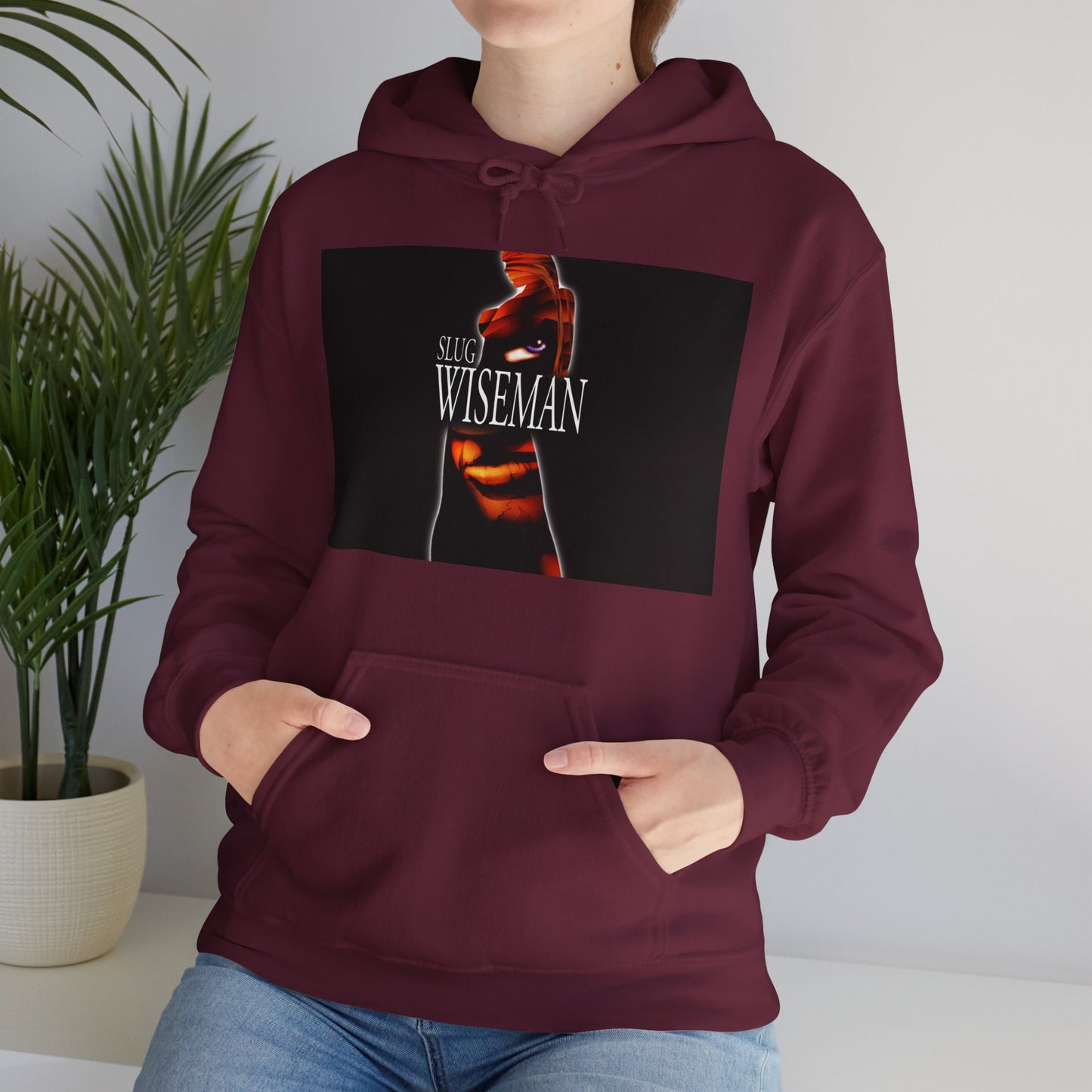 Slug Wiseman Unisex Hooded Sweatshirt