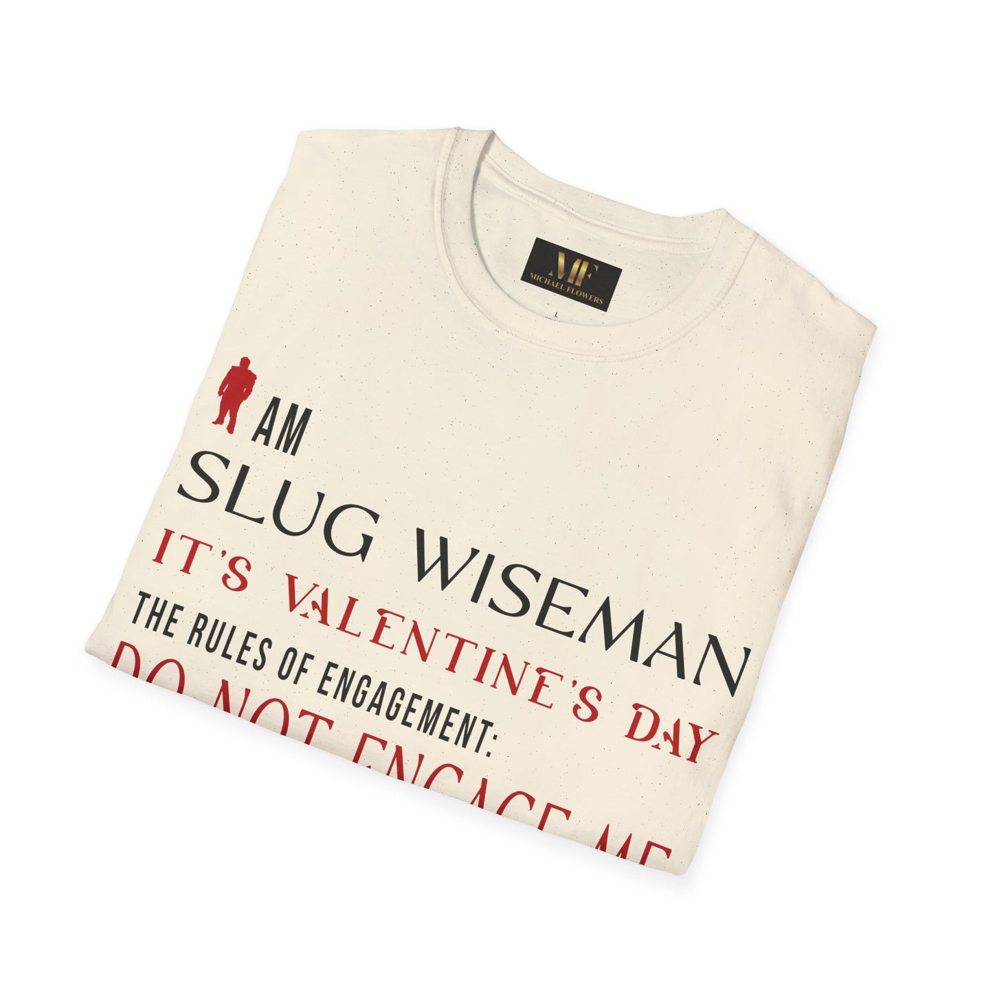 Slug Wiseman Valentine's Day Unisex Softstyle T-Shirt
