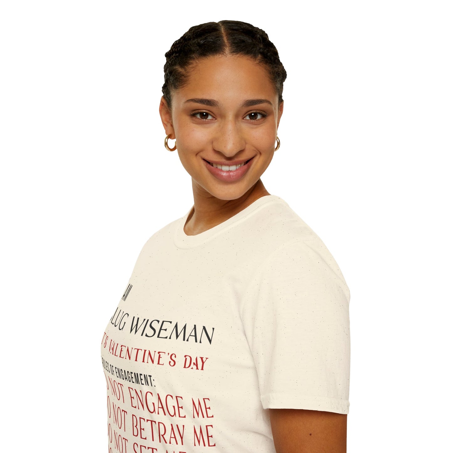 Slug Wiseman Valentine's Day Unisex Softstyle T-Shirt