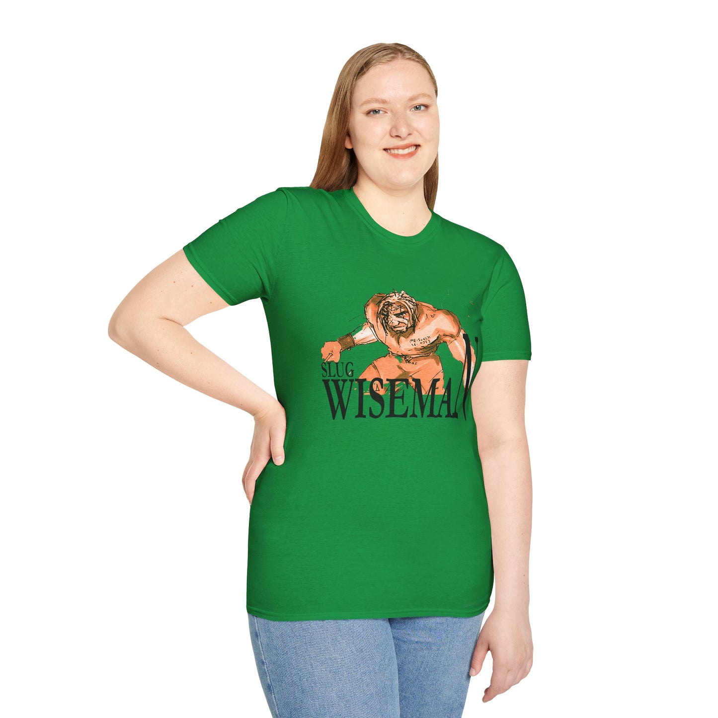 Slug Wiseman Unisex Softstyle T-Shirt