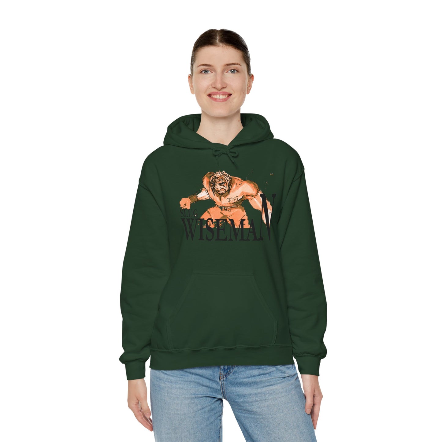 Slug Wiseman Unisex Hooded Sweatshirt