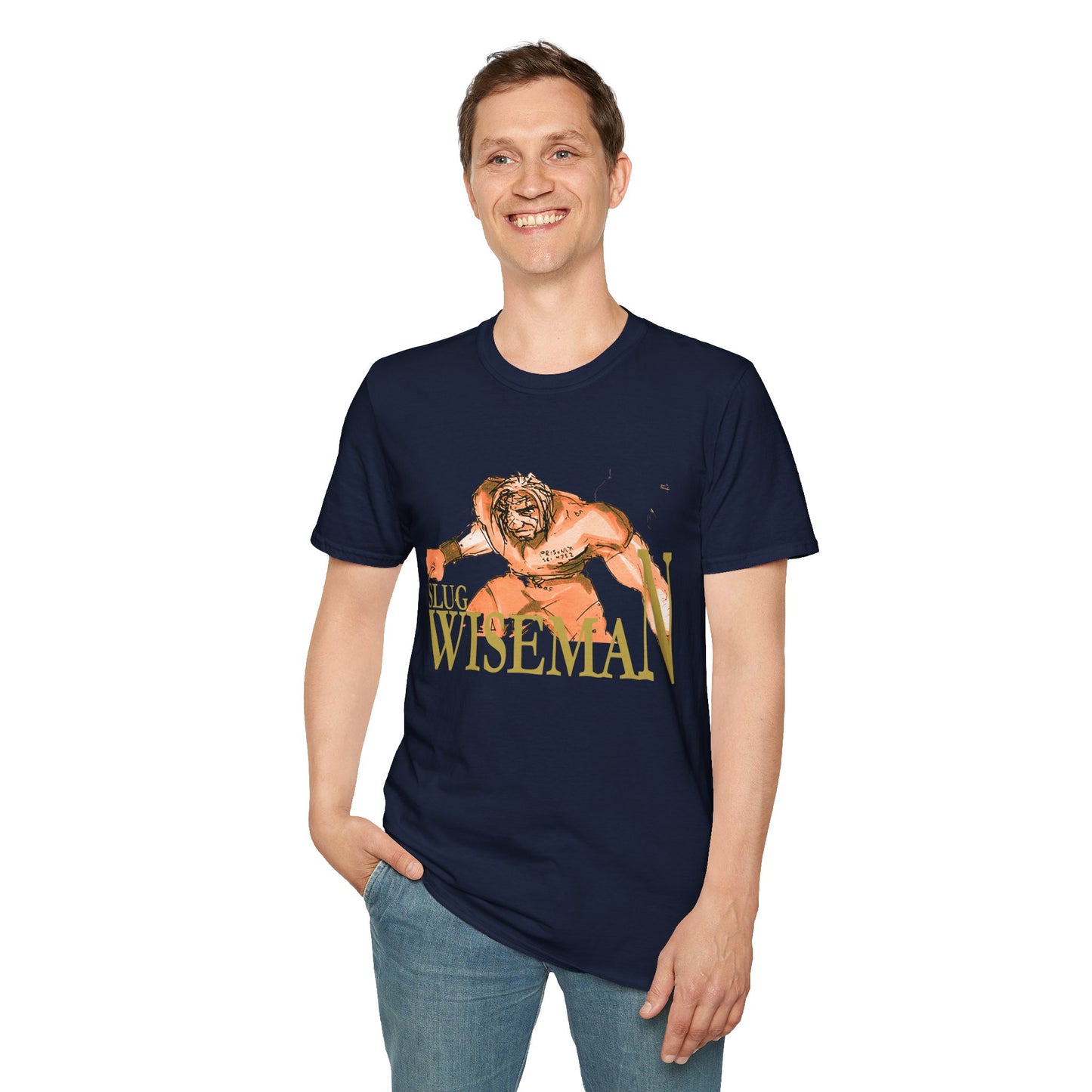 Slug Wiseman Unisex Softstyle T-Shirt