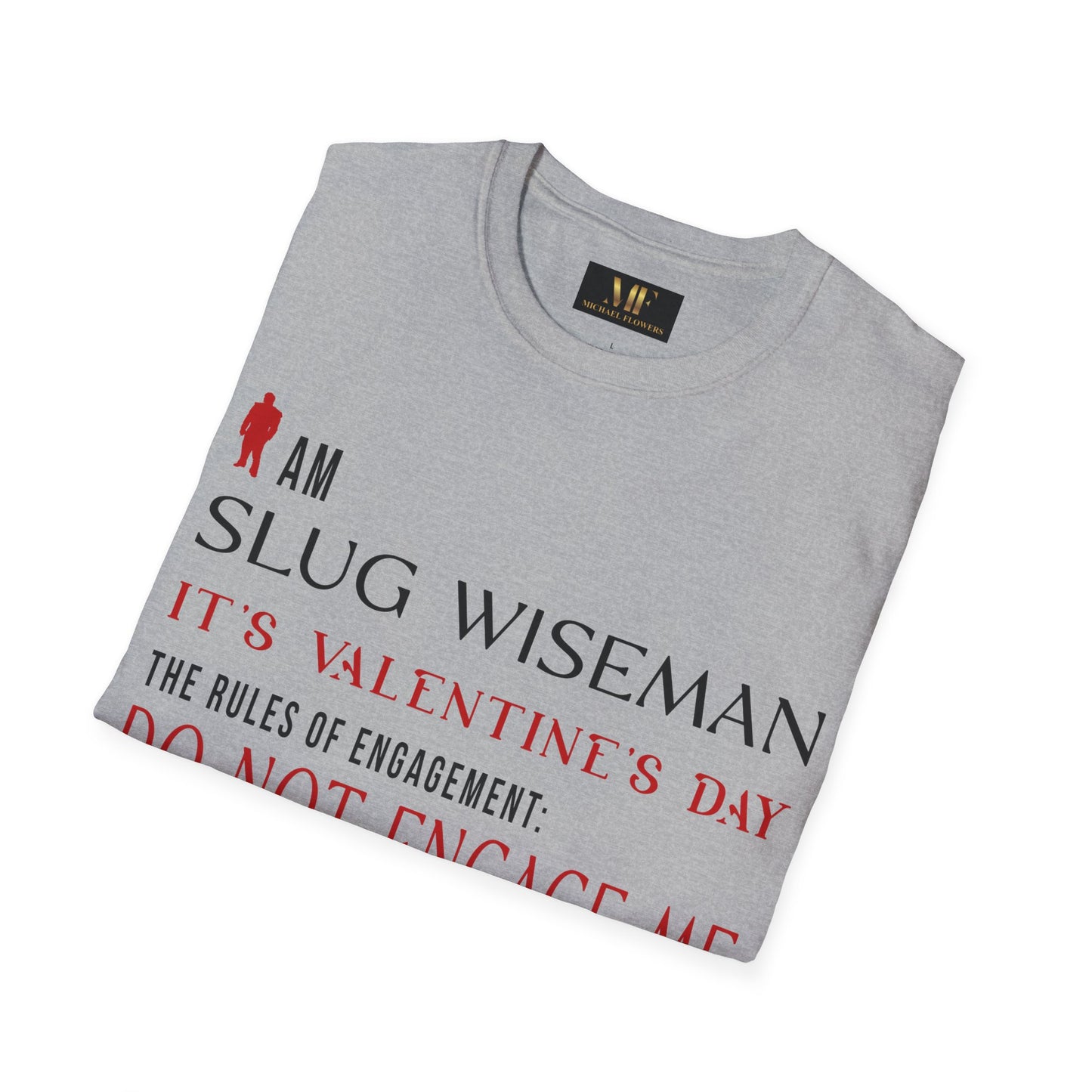 Slug Wiseman Valentine's Day Unisex Softstyle T-Shirt