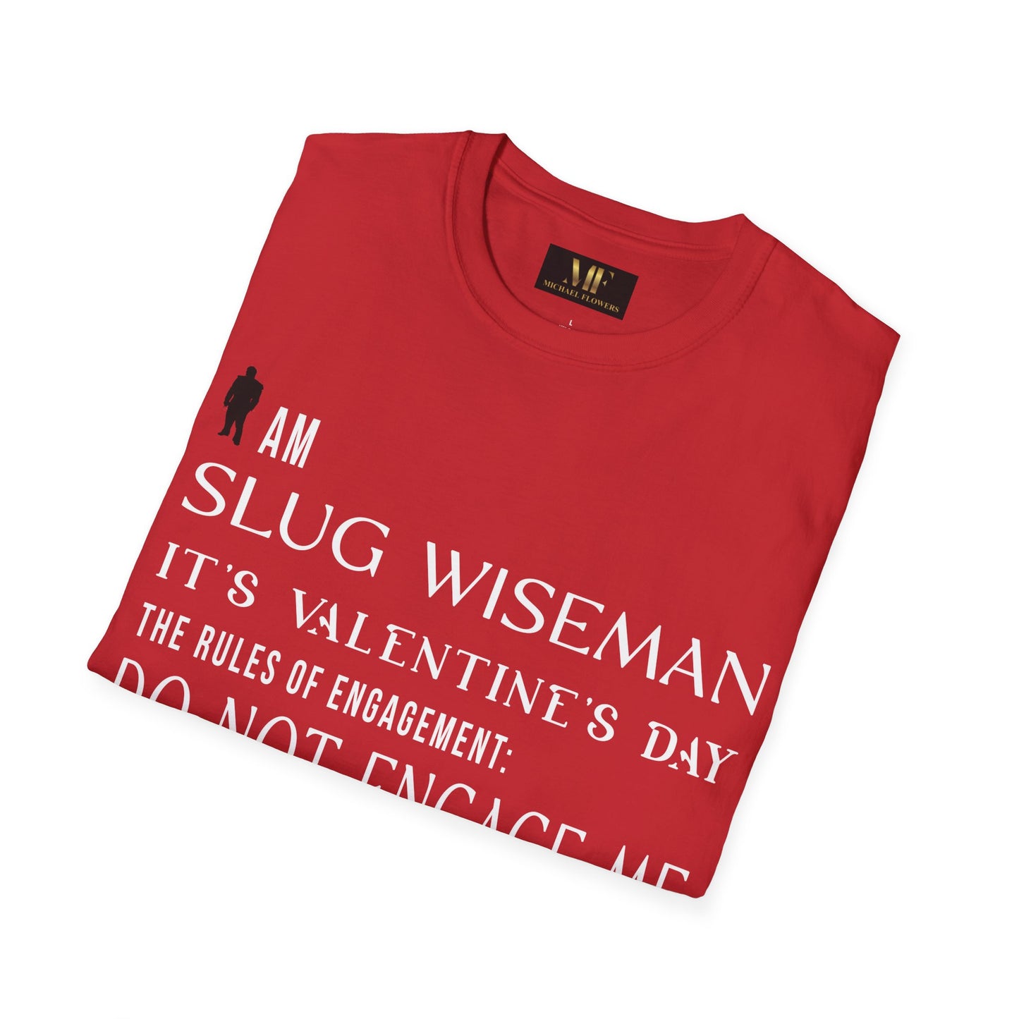 Slug Wiseman Valentine's Day Unisex Softstyle T-Shirt