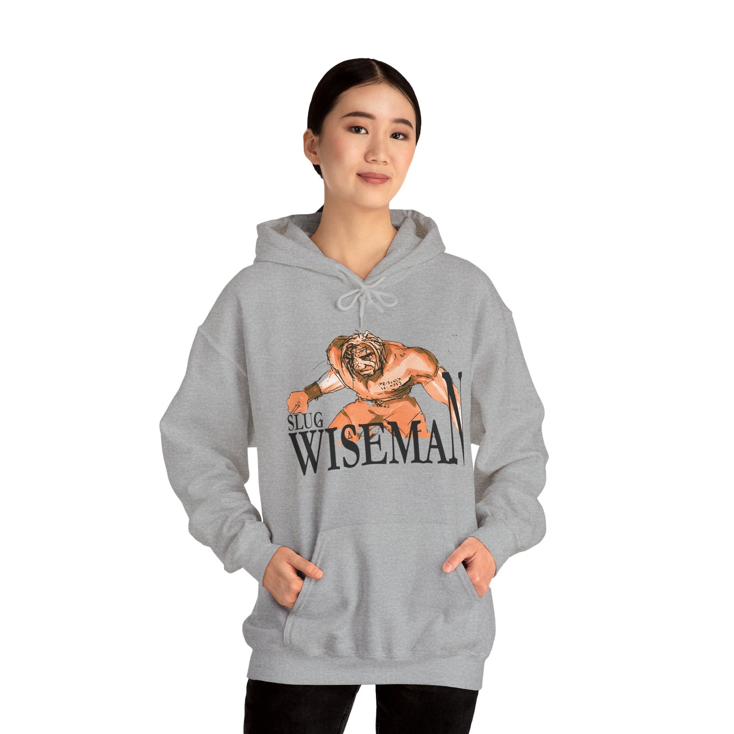 Slug Wiseman Unisex Hooded Sweatshirt