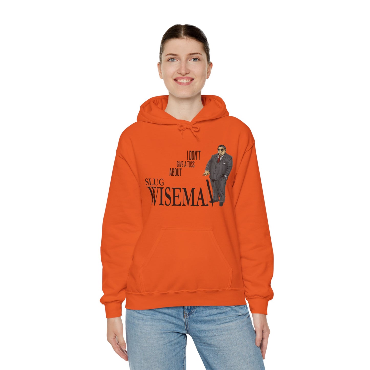 Slug Wiseman - Futsy Marlone's Signature Pose Unisex Hooded Sweatshirt