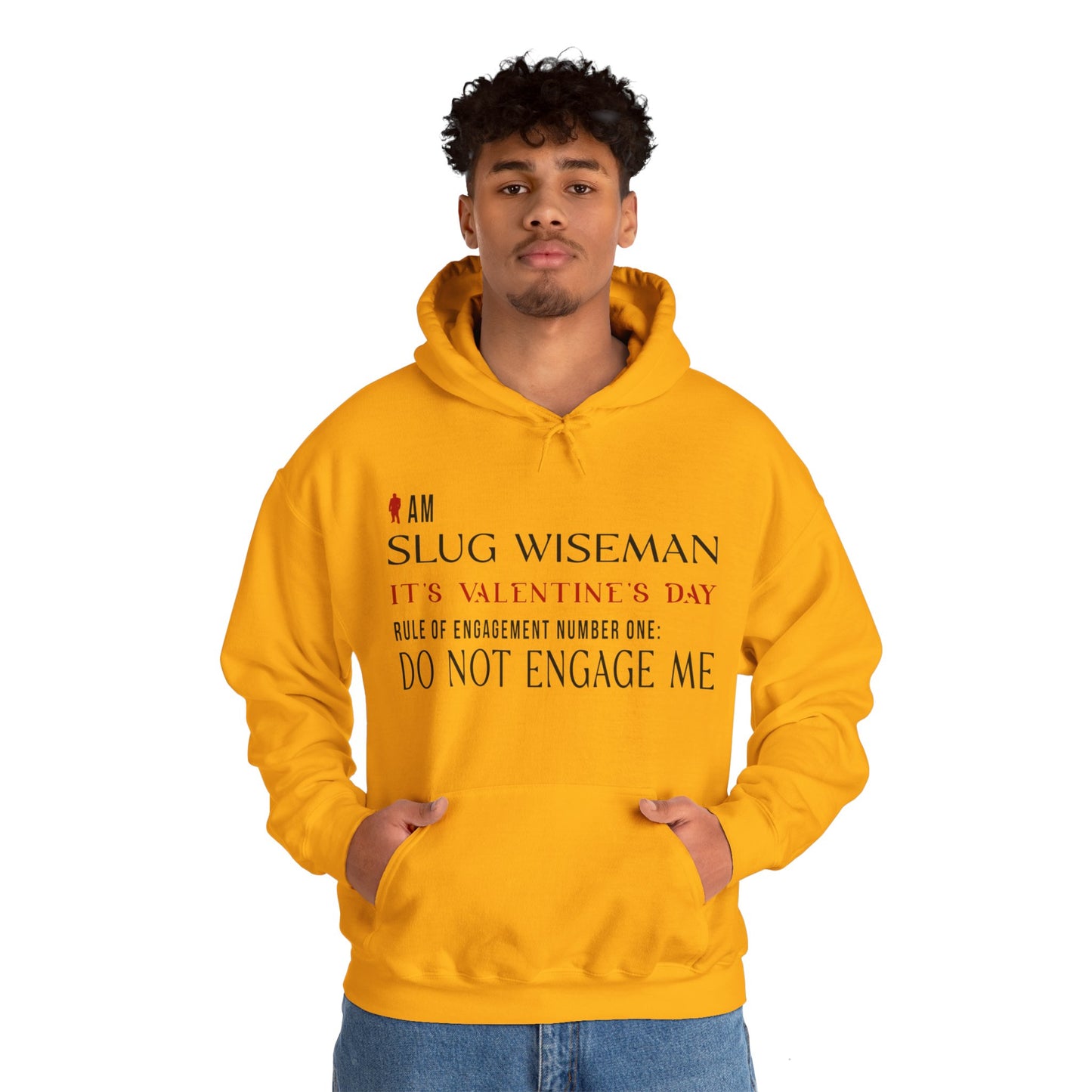 Slug Wiseman Unisex Hooded Sweatshirt