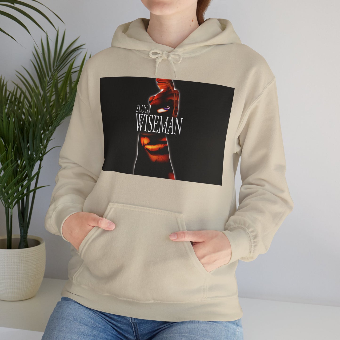 Slug Wiseman Unisex Hooded Sweatshirt
