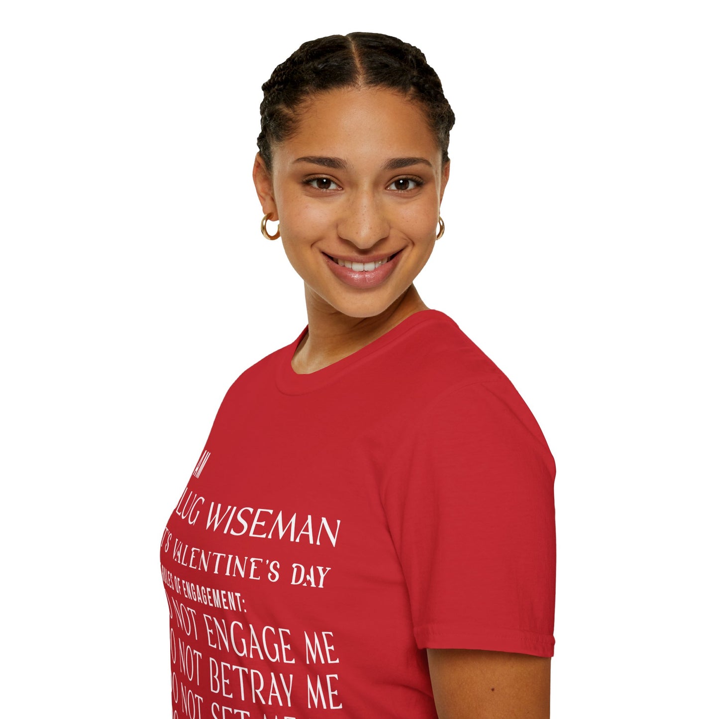 Slug Wiseman Valentine's Day Unisex Softstyle T-Shirt