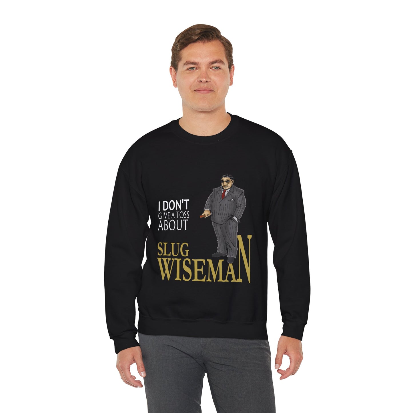 Slug Wiseman - Futsy Marlone's Signature Pose Unisex Crewneck Sweatshirt