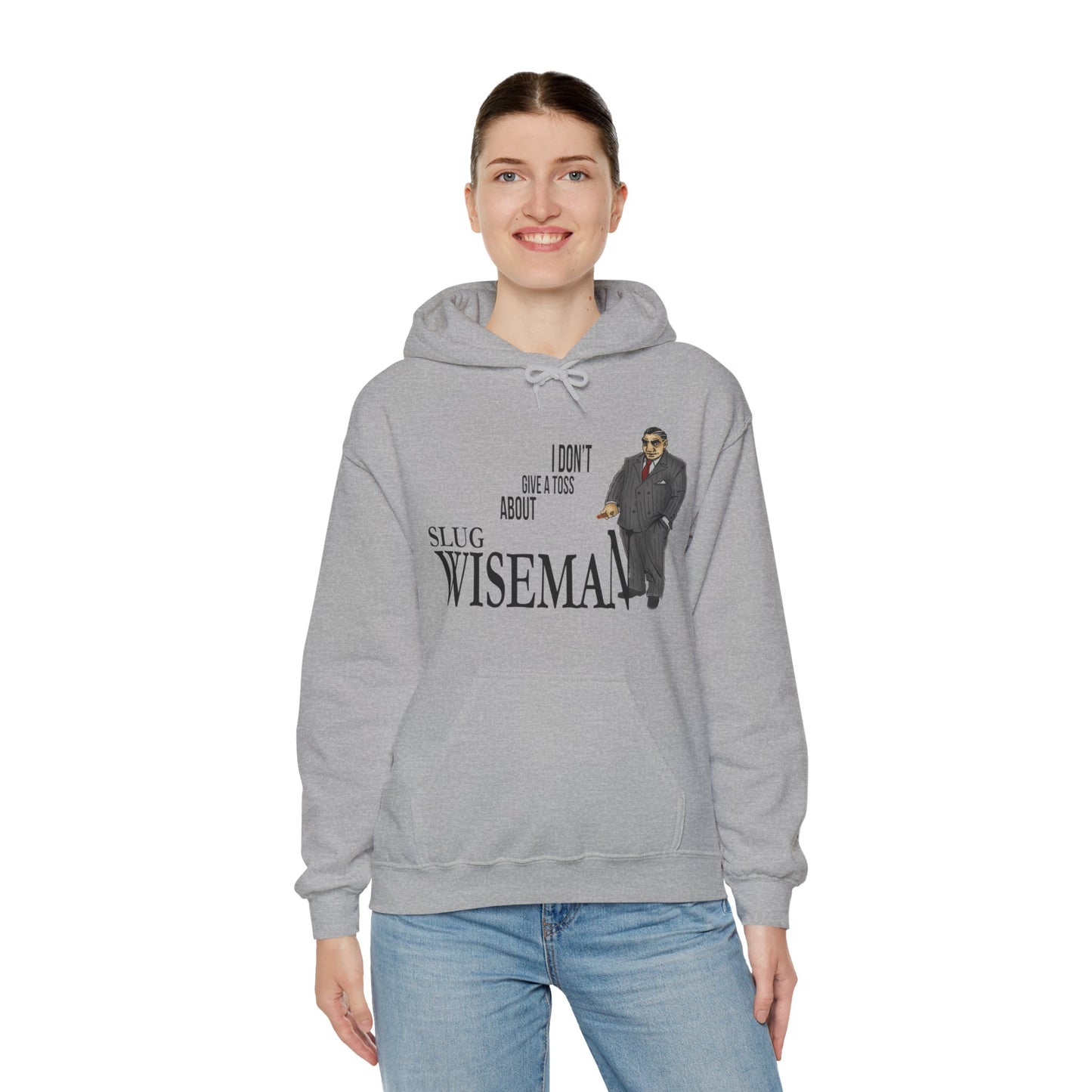 Slug Wiseman - Futsy Marlone's Signature Pose Unisex Hooded Sweatshirt