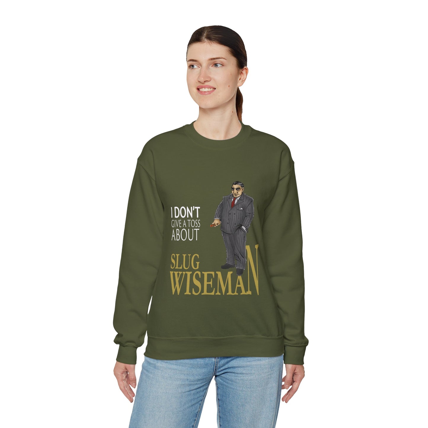 Slug Wiseman - Futsy Marlone's Signature Pose Unisex Crewneck Sweatshirt