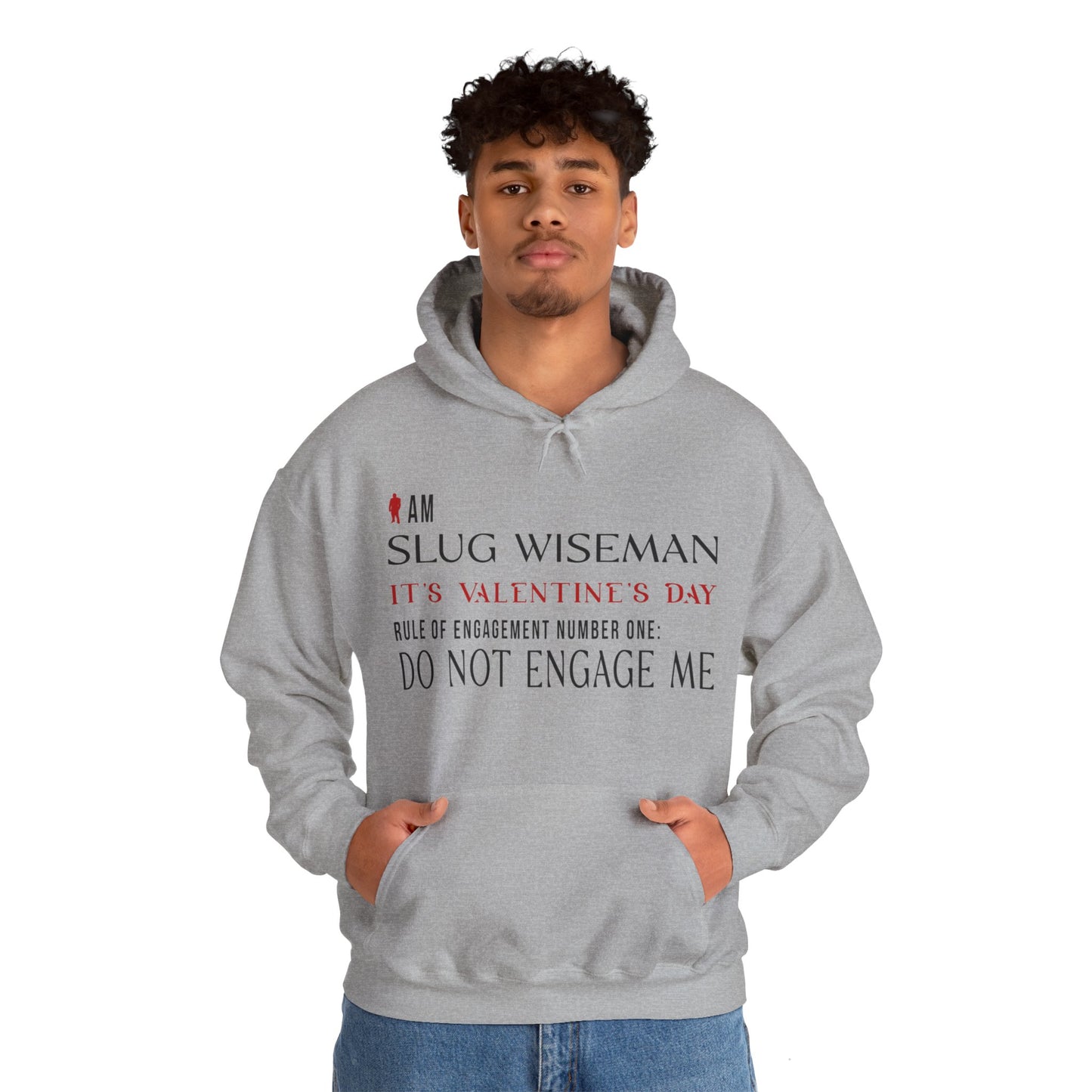 Slug Wiseman Unisex Hooded Sweatshirt