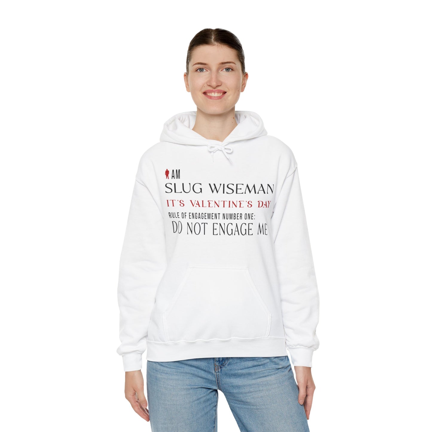 Slug Wiseman Unisex Hooded Sweatshirt