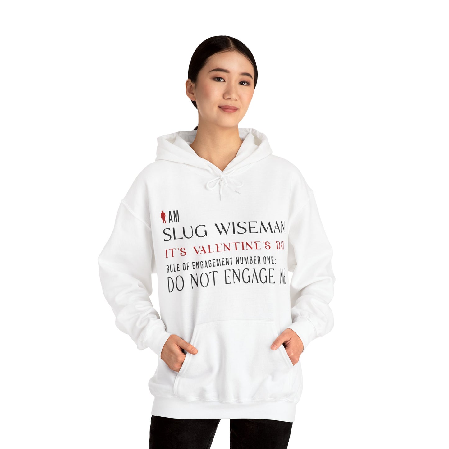 Slug Wiseman Unisex Hooded Sweatshirt