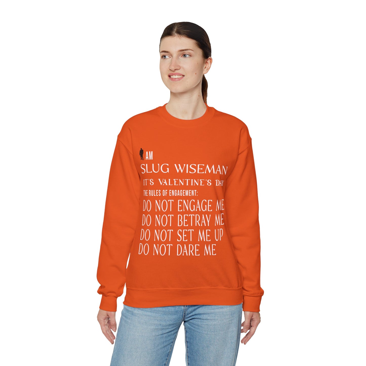 Slug Wiseman Unisex Heavy Blend™ Crewneck Sweatshirt