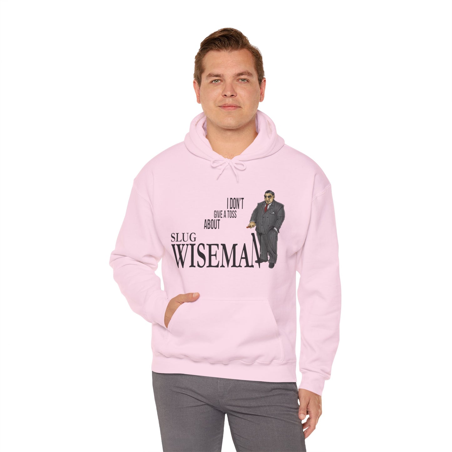Slug Wiseman - Futsy Marlone's Signature Pose Unisex Hooded Sweatshirt