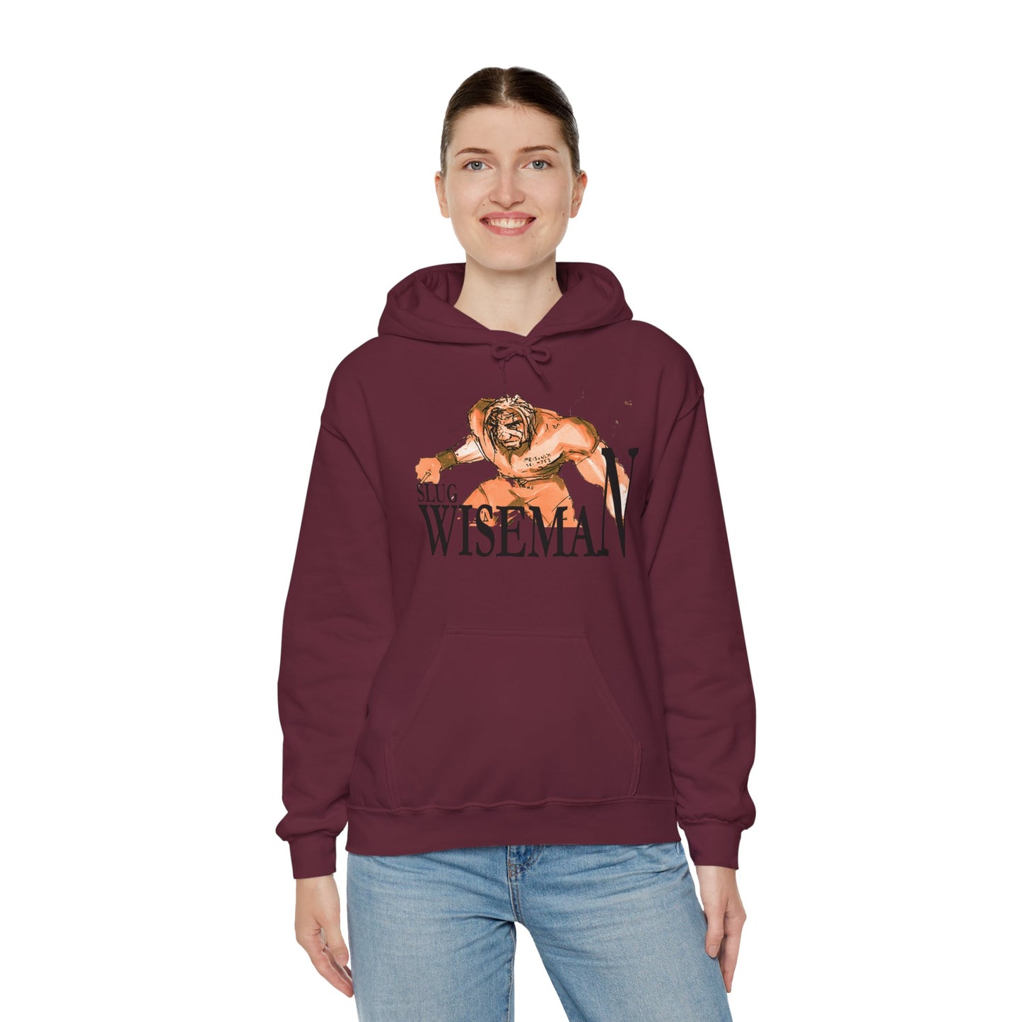 Slug Wiseman Unisex Hooded Sweatshirt