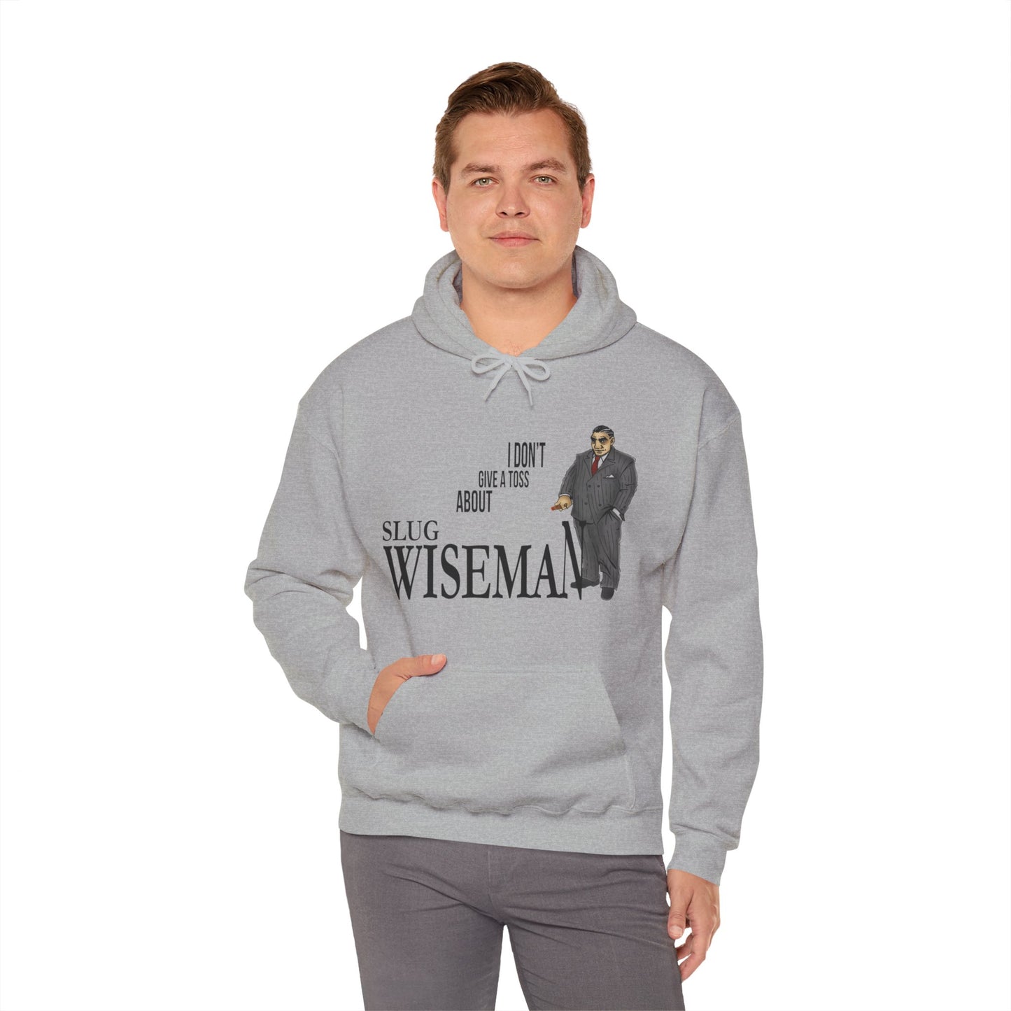 Slug Wiseman - Futsy Marlone's Signature Pose Unisex Hooded Sweatshirt