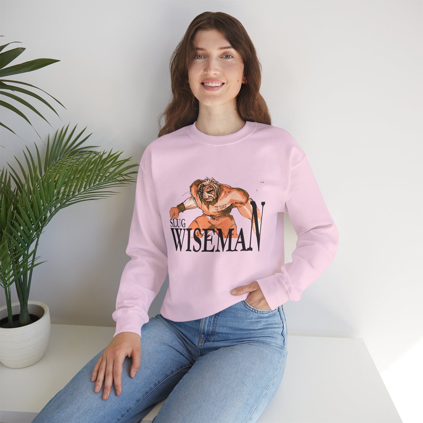 Slug Wiseman Unisex Crewneck Sweatshirt