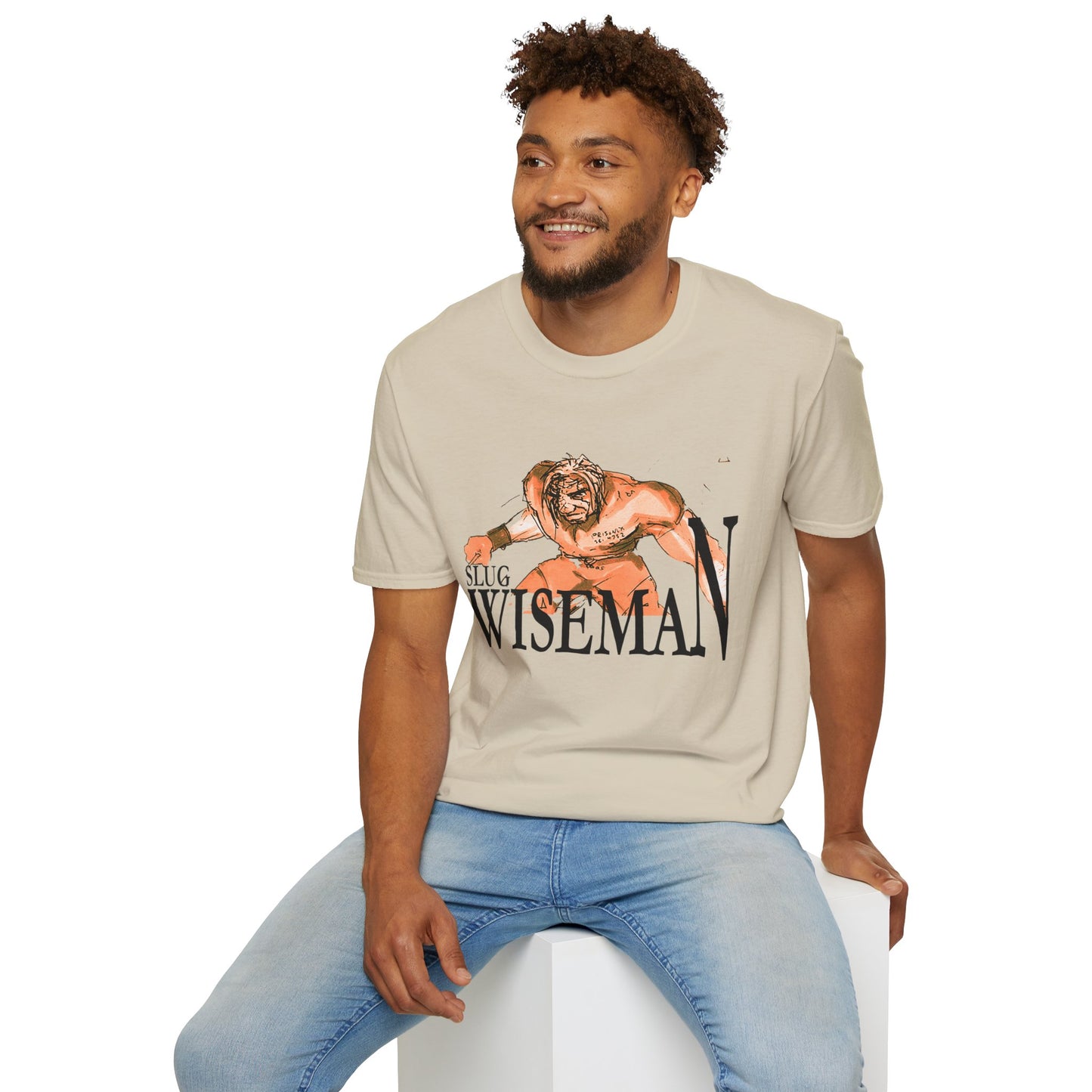 Slug Wiseman Unisex Softstyle T-Shirt