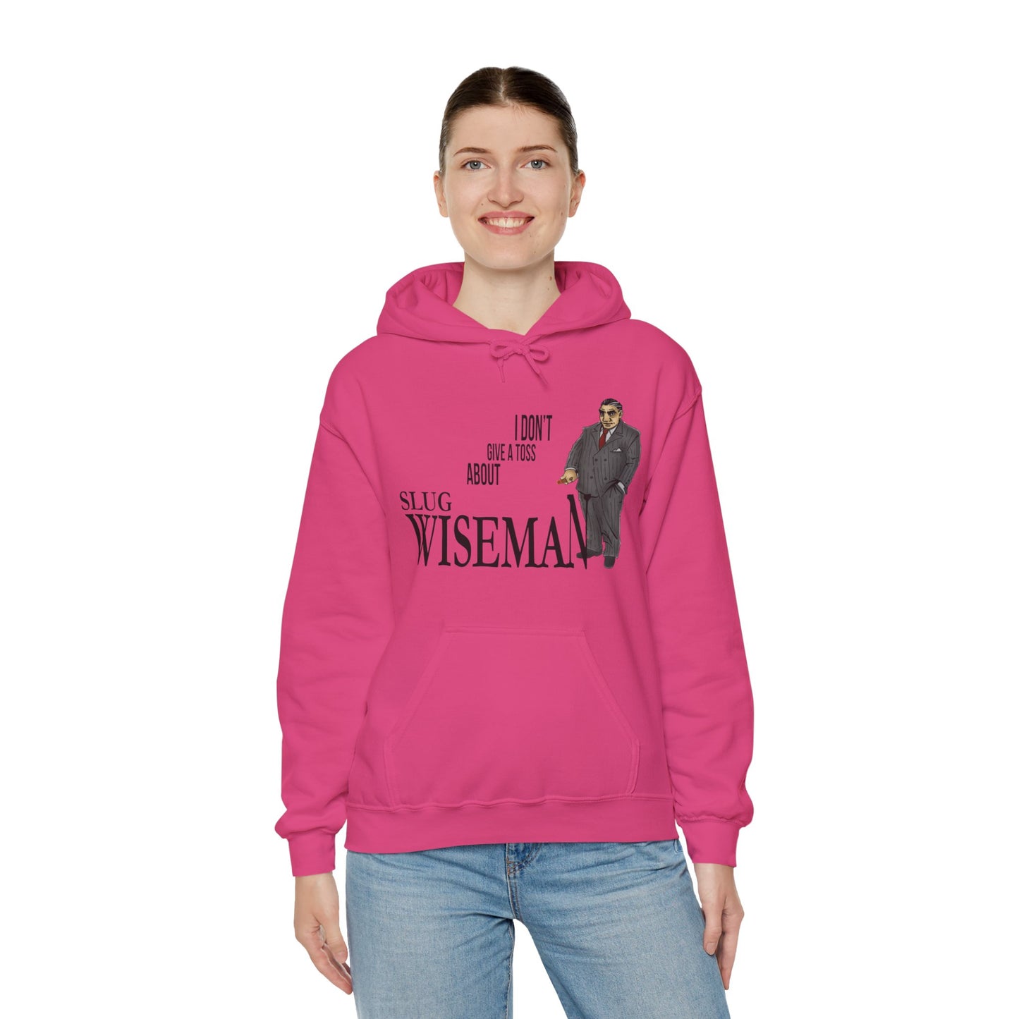Slug Wiseman - Futsy Marlone's Signature Pose Unisex Hooded Sweatshirt