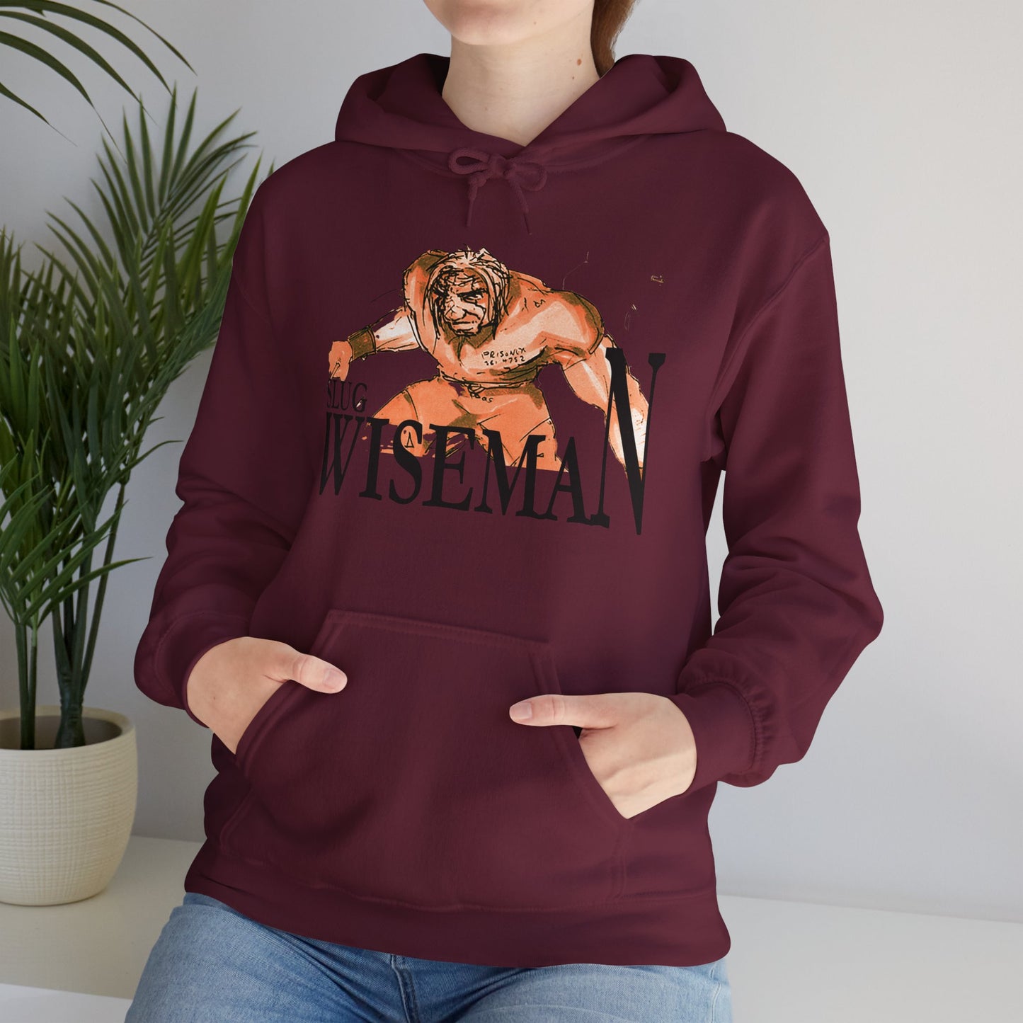 Slug Wiseman Unisex Hooded Sweatshirt