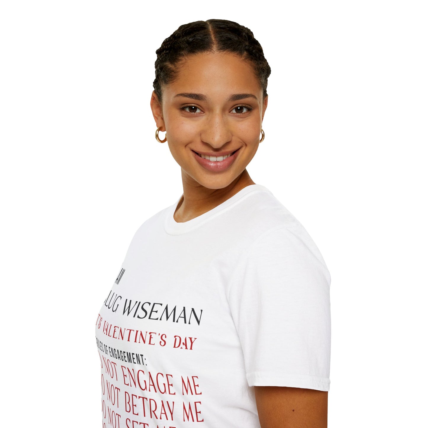 Slug Wiseman Valentine's Day Unisex Softstyle T-Shirt