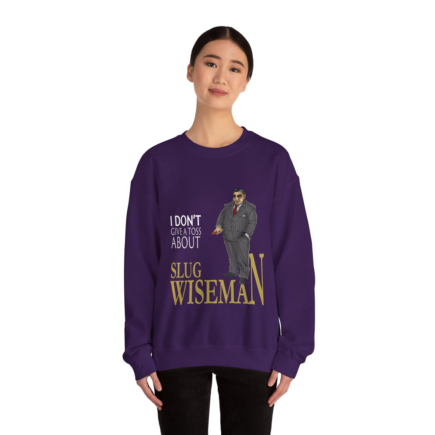 Slug Wiseman - Futsy Marlone's Signature Pose Unisex Crewneck Sweatshirt