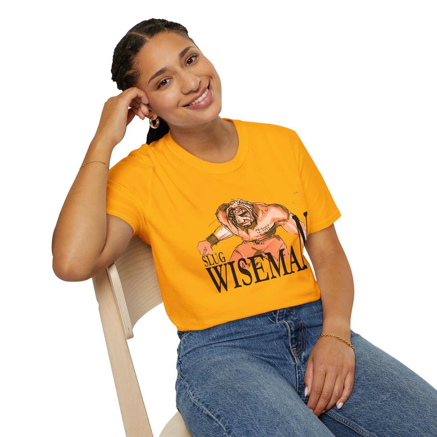 Slug Wiseman Unisex Softstyle T-Shirt