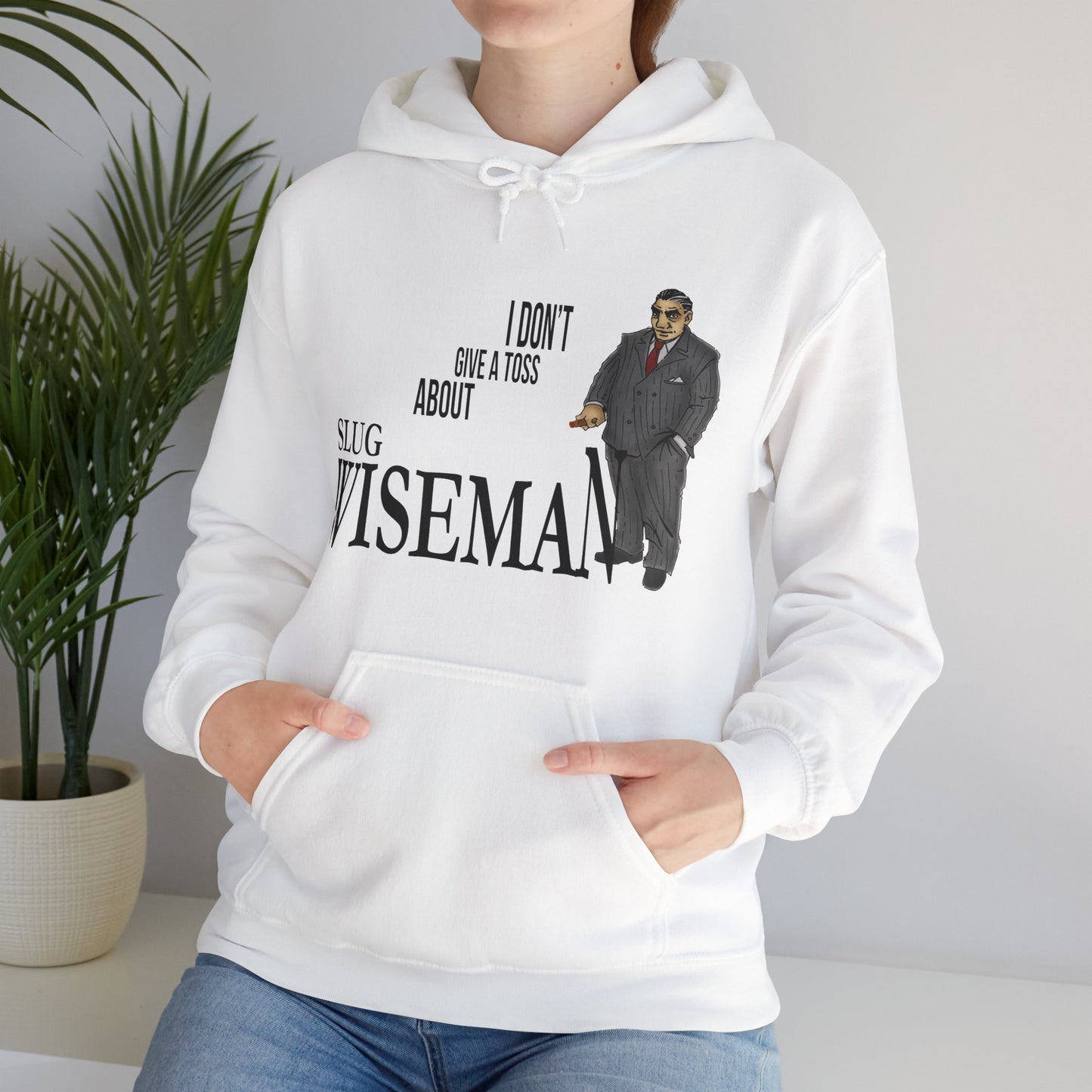 Slug Wiseman - Futsy Marlone's Signature Pose Unisex Hooded Sweatshirt
