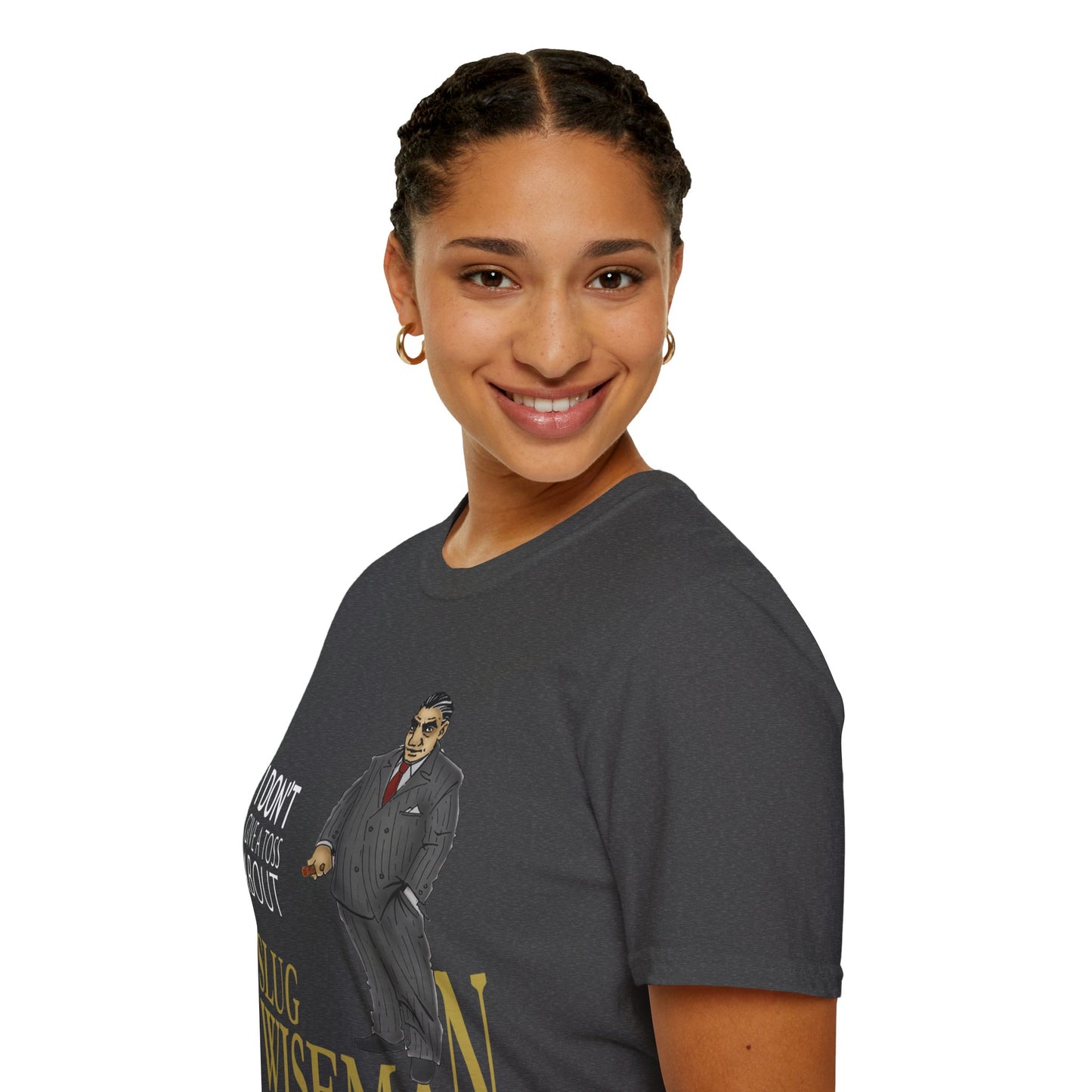 Slug Wiseman - Futsy Marlone's Signature Pose Unisex Softstyle T-Shirt
