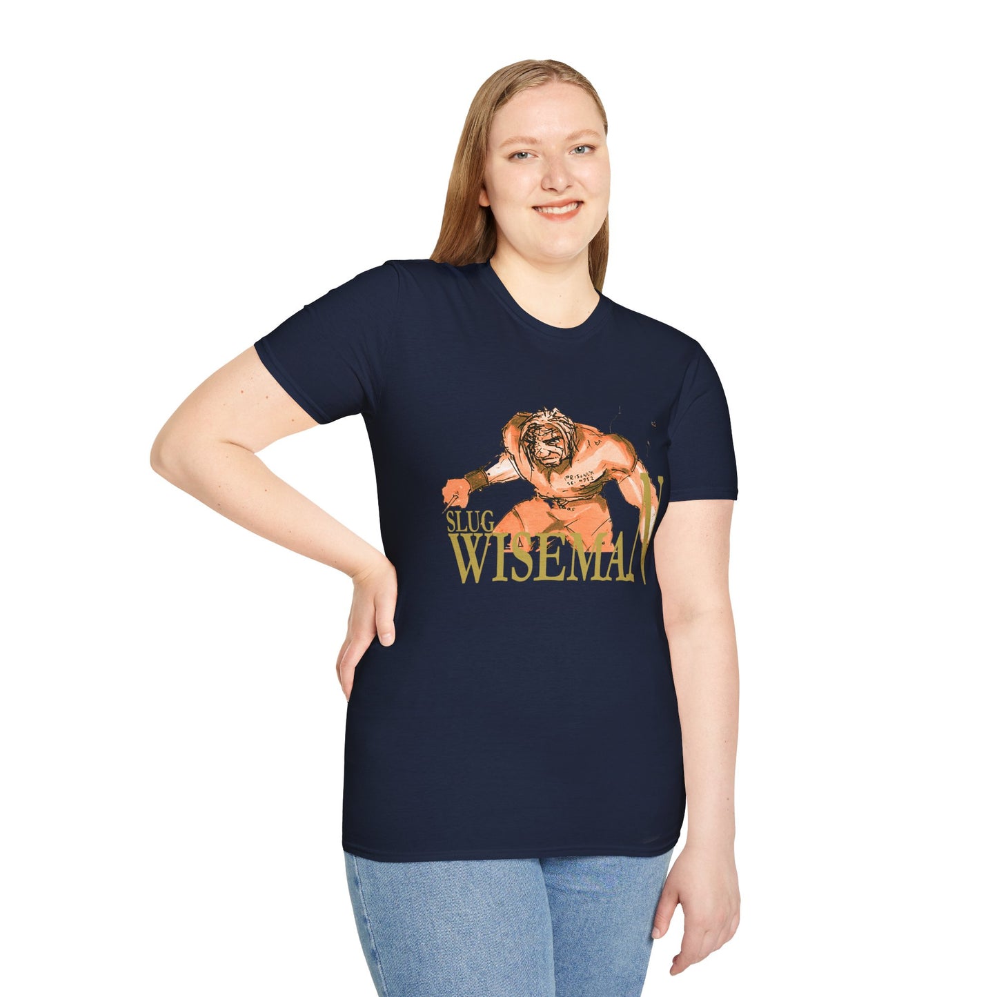 Slug Wiseman Unisex Softstyle T-Shirt