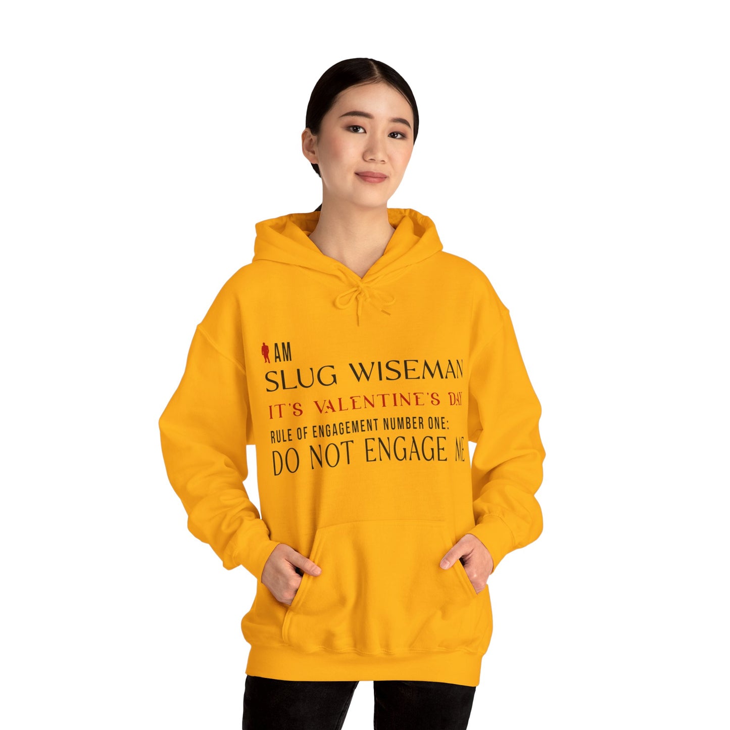 Slug Wiseman Unisex Hooded Sweatshirt