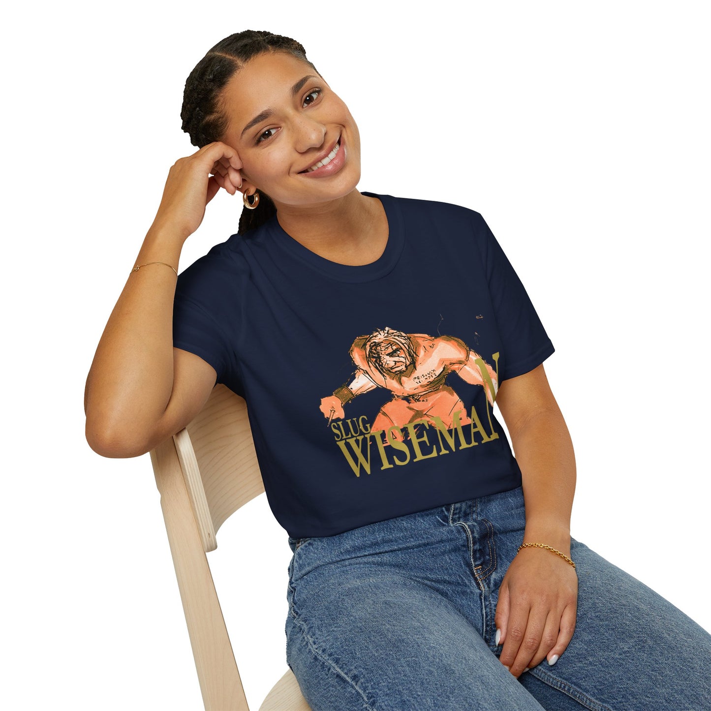 Slug Wiseman Unisex Softstyle T-Shirt