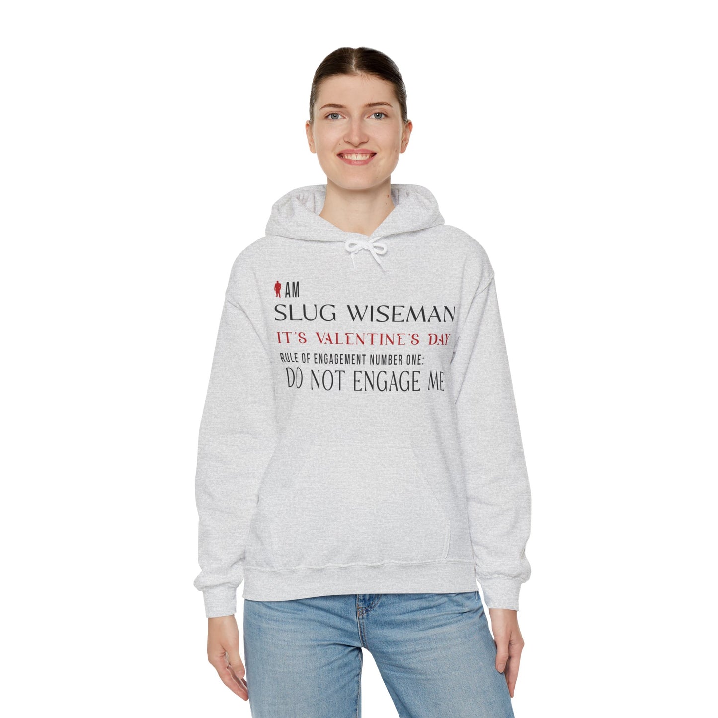Slug Wiseman Unisex Hooded Sweatshirt